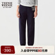 Teenie Weenie小熊女裝衛(wèi)褲2025年秋季新款適休閑運(yùn)動(dòng)風(fēng)加絨束腳褲