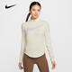 耐克 （NIKE）女子AS W NK SWIFT DF UV HZ TOP長(cháng)袖T恤 IO0252-047 L