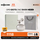 韶音（SHOKZ）【定制禮盒】OpenDots ONE動(dòng)鈦圈開(kāi)放式藍牙耳機耳夾式無(wú)線(xiàn)耳機藍牙跑步運動(dòng)耳機E310 星際白