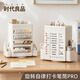 時(shí)代良品 高顏值旋轉筆筒自律打卡神器桌面收納盒學(xué)生辦公桌 奶白色【一年裝內附52頁(yè)+可擦筆+可擦紙】
