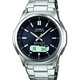 卡西歐（CASIO）男士太陽能電波手表夜光星期日歷 WVA-M630 送父親禮物 日本直郵 WVA-M630D-1AJF