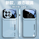 品托 適用一加ace5手機殼ace3pro液態(tài)玻璃保護套oneplus新款大視窗全包防摔輕薄個(gè)性創(chuàng  )意男女時(shí)尚潮牌 一加Ace3Pro【遠峰藍-A1大視窗A80】+膜 液態(tài)玻璃