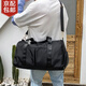 鉑吶苓健身包手提旅行包斜挎包手拿包干濕分離男女背包運動(dòng)大容量行李包 瑜伽包 黑