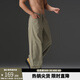 BD.POWER UP+秋季大碼彎刀褲牛仔褲肌理感復古運動(dòng)長(cháng)褲男簡(jiǎn)約美式休閑褲 煙草綠 XL  80-90kg
