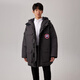 加拿大鵝（Canada Goose）Expedition 男士派克大衣戶外休閑外套大鵝羽絨服 經(jīng)典升級(jí) 2051M 66 石墨色 S