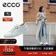 愛步（ECCO）板鞋女 時(shí)尚潮流百搭簡(jiǎn)約經(jīng)典平底鞋日常休閑板鞋女 柔酷430003 白色43000301007 36 （偏小，建議選大一碼）