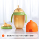 奇琦寶（QIKIBAO）奶瓶6個月以上嬰兒仿母乳硅膠奶瓶斷奶神器奶瓶240ml帶手柄重力球 奶瓶（7-12個月）+吸管+吸管奶嘴