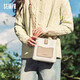 森馬（Semir）水桶包復(fù)古撞色手提包大容量單肩斜挎包女105824153013