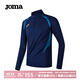 JOMA反絨長(cháng)袖運動(dòng)T恤男衛衣保暖速干半拉鏈訓練服跑步籃球足球運動(dòng)服 藏青 L