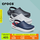 CROCS卡駱馳舒樂(lè )洞洞鞋沙灘鞋男鞋包頭女鞋拖鞋|209964 黑色-001 41 /42(260mm)
