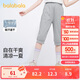巴拉巴拉童裝兒童七分褲女童2025夏季薄款中大童褲子運動褲潮208225113001