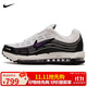 耐克NIKE男子休閑鞋氣墊 AIR MAX TL 2.5 運動(dòng)鞋FZ4110-105白黑紫42