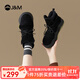 快樂(lè )瑪麗（J&M）雪地靴女2025冬季新款加絨加厚保暖皮毛一體厚底防滑東北棉鞋女 綠色【加絨保暖】 37