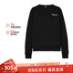 莫斯奇諾（moschino）女式圓領(lǐng)棉質(zhì)衛衣 ZU A 1722 9006 黑色 M