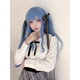 玩家小將豐川祥子cos服全套周邊MyGo少女樂(lè)隊(duì)千早愛(ài)音cos二次元卡通周邊 豐川祥子cos服+假發(fā)+鞋 M
