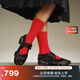 耐克女子緩震忍者鞋冬季經(jīng)典個(gè)性跑步運動(dòng)鞋NIKE AIR RIFT IB8881 001黑/黑/黑 38