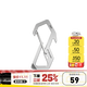 奈特科爾（NITECORE）NSH10鈦合金多功能8字扣輕量便攜日常戶(hù)外多用途鑰匙扣背包快掛扣 NSH10（鈦合金8字扣）