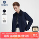Navigare意大利小帆船女士短款工裝風(fēng)衣全棉巴恩風(fēng)外套2331505501藍M
