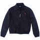POLO SPORT RALPH LAUREN拉夫勞倫外套夾克男春秋薄外套長(cháng)袖襯衫外套夾克衫工裝衣服上衣 黑色 S