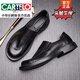 卡帝樂(lè )鱷魚(yú)（CARTELO）2025新款男士真皮大頭皮鞋套腳休閑鞋子懶人一腳蹬圓頭透氣商務(wù)鞋 黑色 41