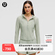 lululemon丨Define 女士短款連帽夾克 *網(wǎng)面 LW3JHWS 霧綠 S /6