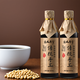 醬人老爹非轉(zhuǎn)基因全黃豆三年純手工釀造特級醬油非生抽老抽家用 【回頭客優(yōu)選實(shí)惠裝】480ml*2瓶