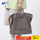 回力（Warrior）帆布包男包單肩斜挎包大容量休閑上課書(shū)包復古手提包日系單肩背包 灰色