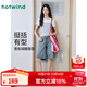 熱風(fēng)（Hotwind）女士牛仔短褲2025年夏季新款高腰港風(fēng)時(shí)尚牛仔中褲復古五分褲 06蘭色 28