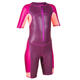 迪卡儂（DECATHLON）兒童連體泳衣女童潛水服加厚防風(fēng)保暖紫橙拼色-4695948