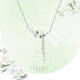 Twinkle Angel茉莉花項(xiàng)鏈女生S925銀甜美森系小清新高級(jí)感鎖骨鏈情人節(jié)生日禮物 茉莉花項(xiàng)鏈