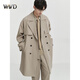 WVD男裝雙排扣經(jīng)典英倫大衣外套中長(cháng)版春春季設計感風(fēng)衣 托托斯卡納(風(fēng)衣款) 托托斯卡納( S 165