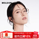 MOLSION陌森近視眼鏡框女款可配度數框架男款防藍光眼鏡MJ6159 B93玫瑰金|透明 單鏡框