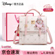迪士尼（Disney）雙肩包女款時(shí)尚百搭旅行輕便斜挎可愛(ài)背包女情人節生日禮物小背包 草莓熊小背包-白【禮盒+掛件】