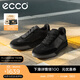 愛(ài)步（ECCO）休閑板鞋男 25年秋季新款簡(jiǎn)約拼色休閑鞋運動(dòng)男鞋 街頭球鞋539834 黑色53983451052 42