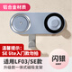 致良適用徠芬電吹風(fēng)機磁吸支架LF03/SE2免打孔壁掛架子laifen風(fēng)筒配件 適用徠芬LF03【閃銀】鋁合金