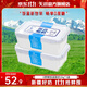 天潤（terun）酸奶 新疆桶裝酸牛乳 可微波循環(huán)方桶 全脂風(fēng)味發(fā)酵乳 原味老酸奶 【新款】0蔗糖飯盒酸奶1KG*2
