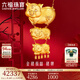 六福珠寶囍愛(ài)系列足金囍傳祝福黃金項鏈豬牌套鏈婚嫁 計價(jià)A03G30207G3-TB 38.13克(含工費1296元)