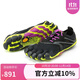 Vibram公路跑步五指鞋女 戶(hù)外健身運動(dòng)鞋透氣耐磨跑步鞋V-RUN 黑/黃/紫色 38