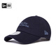 NEW ERA【七夕禮物】紐亦華字母logo彎檐棒球帽男女軟頂刺繡潮流鴨舌帽子 14201498-藏青色 紐約州系列 OSFM