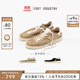 FOOT INDUSTRY 足下工業(yè) 「品牌經(jīng)典」極簡(jiǎn)德訓鞋翻毛皮無(wú)內里系列舒適休閑夏季 沙色/古白色 40