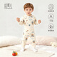 宜爽兒男女寶寶分體套裝冬季內穿打底秋衣秋褲睡衣嬰兒高腰護肚內衣