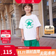 Converse匡威兒童裝男童t恤短袖短褲套裝夏季薄款女童夏裝中大童運動(dòng)2件套 G140深薄荷 120 /60 【建議身高110-116cm】