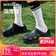 斯凱奇（Skechers）洞洞鞋女士秋季涼拖鞋泡泡鞋厚底增高外穿沙灘鞋踩屎感