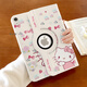 智華【360°旋轉皮套】適用于ipad11代保護殼air6/7防彎mini4/5無(wú)筆槽 [QQ0599花朵Kitty]360旋轉皮套+1 iPad2022版第10代(10.9英寸)