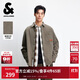 杰克·瓊斯（JACK&JONES） 男裝秋季襯衫針織燈芯絨略寬松日?？诖ㄇ陂L袖上衣2253O3013