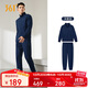 361°運動(dòng)套裝男士秋冬季跑步訓練服休閑外套褲子兩件套652134001G-1