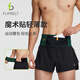 Flipbelt飛比特跑步運(yùn)動腰包馬拉松裝備男女士魔術(shù)貼輕薄款空氣腰包 空氣腰包防水款森林綠2.0 M-XL