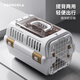 POPOCOLA 貓包外出便攜帶太空艙大容量寵物狗狗貓咪用雙肩透氣超大背包 航空箱大號(hào)+肩帶+隔尿板+掛碗 犬貓通用