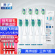 獅護(hù) 適配飛利浦電動(dòng)牙刷頭hx3226hx3250hx6730hx3216/3210hx6511通用牙刷頭替換 8支 【無(wú)銅植毛】牙菌斑清潔型+HX6014升級(jí)款 適配飛利浦電動(dòng)牙刷頭