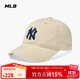 MLB男女情侶款四季經(jīng)典大標(biāo)軟頂棒球帽休閑百搭3ACP6601N-50BGP-F